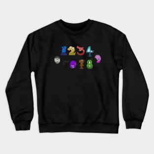 Complete Number Lore Alphabetlore  Fans Kids Crewneck Sweatshirt